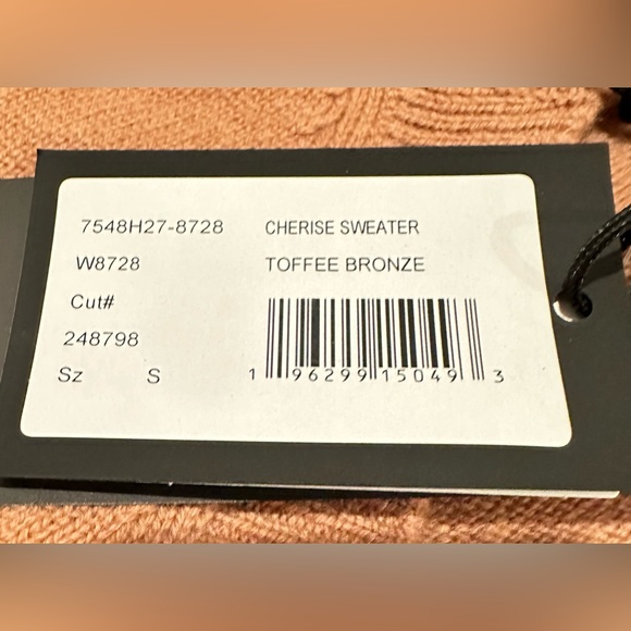 PAIGE NWT Cherise Knit Cut Out Turtleneck Sweater, Size S - Picture 14 of 14